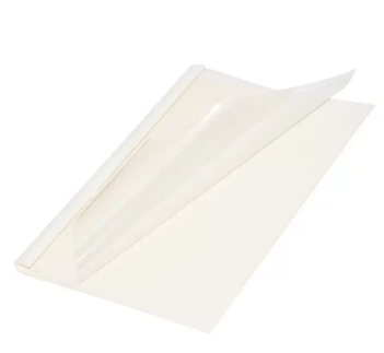 80-Piece FIS Thermal Binding Cover 10mm(0.125mm+230G) White - FSBD02WH