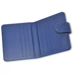 FIS Blue Polyurethane For Unisex - Card & ID Cases - FSNCEX16BLD2