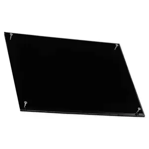 A4 Acrylic Sign Holder, Wall Mount Beveled Edge - SFNALFPH4BA4
