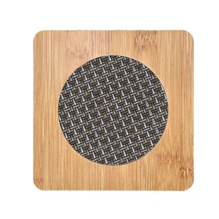 Royalford Square Heat Pad - Wood - Multi - 04 L