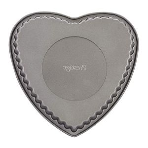 Prestige Loose Base Heart Shaped Pan - Aluminium - Grey