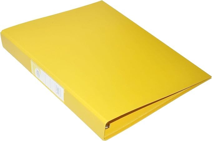 Fis Polypropylene A4 Ring Binders, Assorted Colors