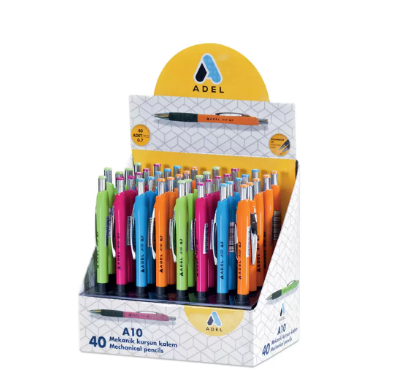 Adel A10 Mechanical Pencil 0.7 40 Pcs. - ALMP4012010001