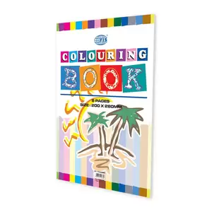 12-Piece FIS Coloring Book A4, 8-Pages - FSCG0408001