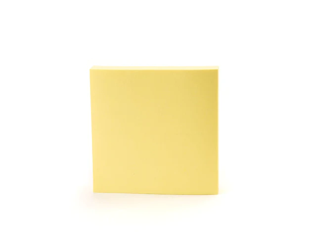 3M Post-It Notes Canary Yellow 654 3inX3in