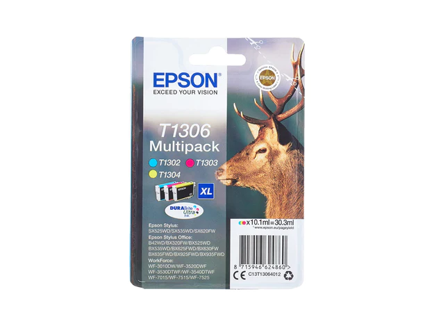 Epson T1306 Multipack Ink Cartridge