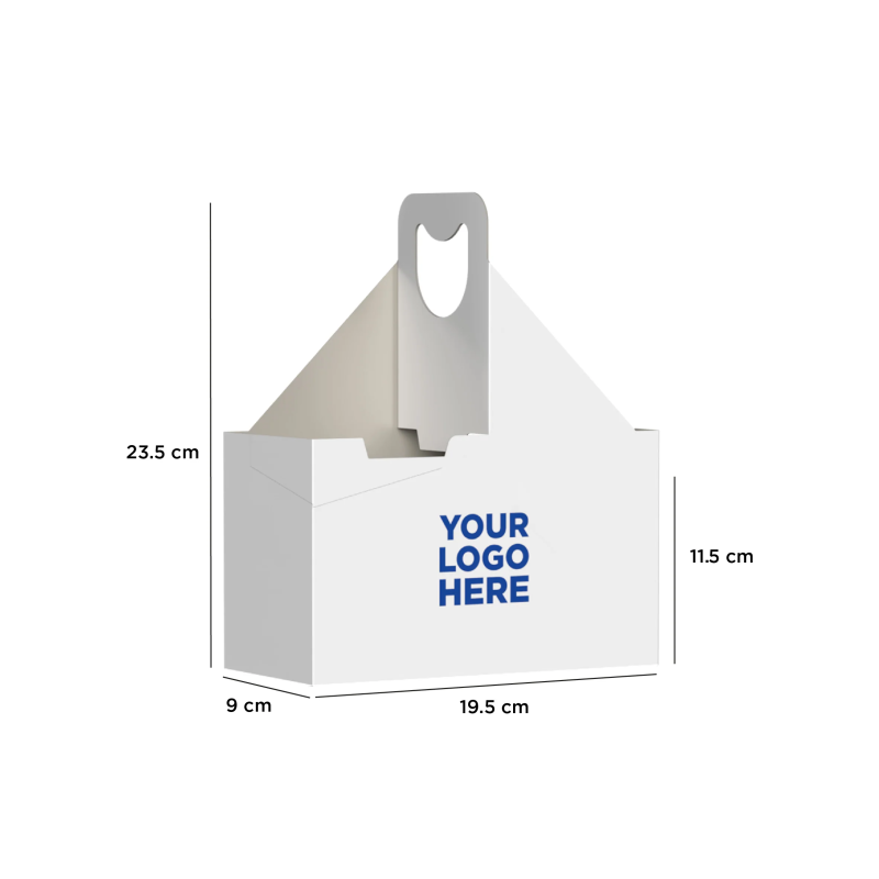Customized Paper Juice 2-Cup Holder