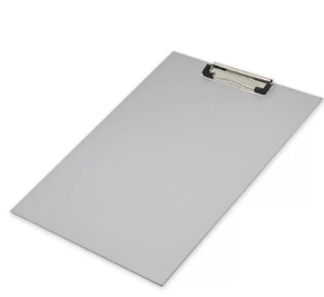 FIS Clip Boards PP Foolscap Size, Color: Grey -FSCBPPFSGY
