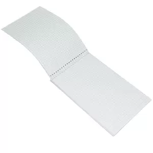 20-Piece FIS Spiral Tower Shorthand Books, 5 mm Square (50 Sheets x 20-Piece) 127x205 mm Size