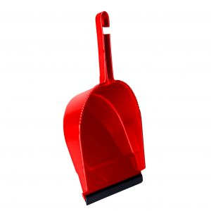 Royalford One Click Series Dustpan - Plastic - Red