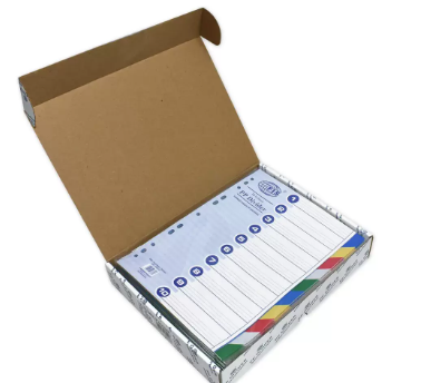 Pack of 25 Pieces A4 PP Index Divider Blue