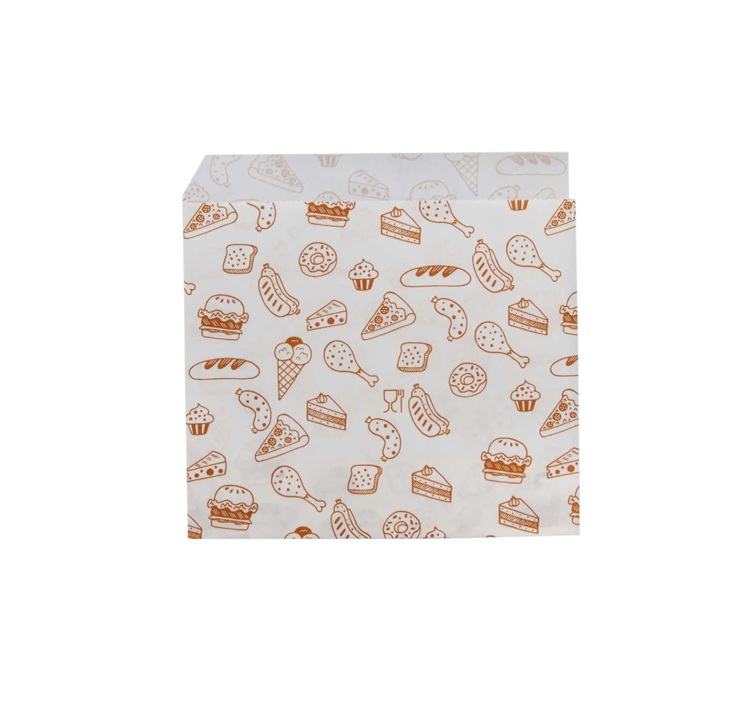 Printed Paper Pocket Wrap 1000 Pieces (Small,Large)