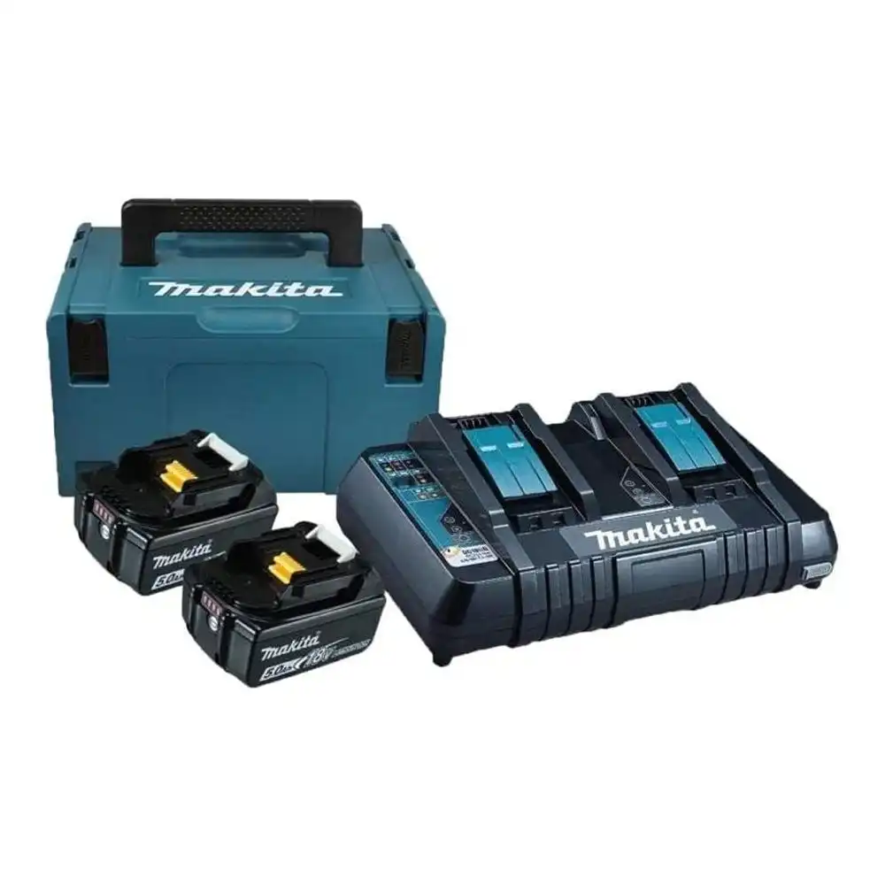 18V 5.0Ah Rechargeable Li-Ion Battery Set