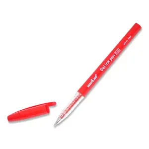 12-Piece Molin Gel Ink Pens 0.7mm Red Ink - MOBNBTG140-12-2