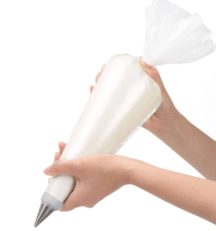 Clear Pastry Piping Bag 100 Pieces x 1 Roll