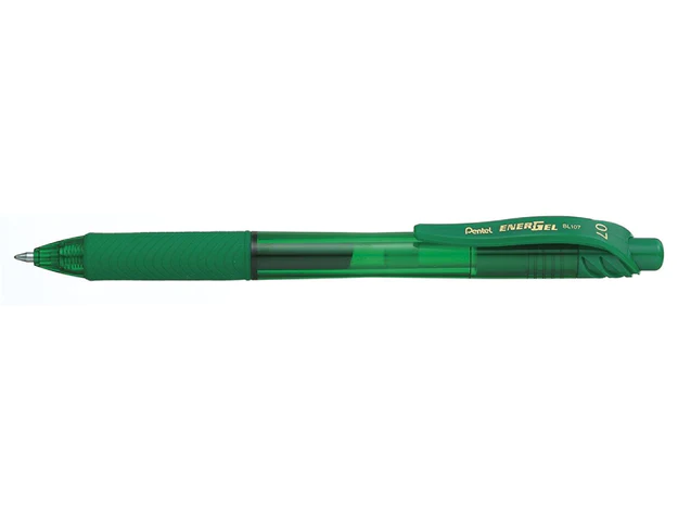 Pentel BL107 Energel-X Liquid Gel Pen - 0.7mm, Green