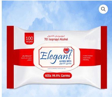 100 Pieces IPA Wipes