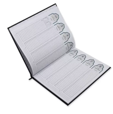 FIS 2023 Executive Diary (Arabic/English/French) Vinyl Hard Cover Black - FSDI89AEF23BK