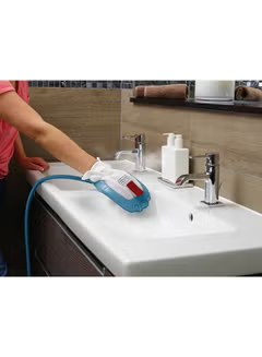 SteaMitt Pro Steam Mop Cleaner, With 7 Accessories 1000.0 W ,FSH10SMP-B5, Blue/Grey