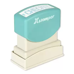 Artline X-Stamper "CHECKED" for Office Business Supplies, Ink Blue - ARXTCXB1038-1PC