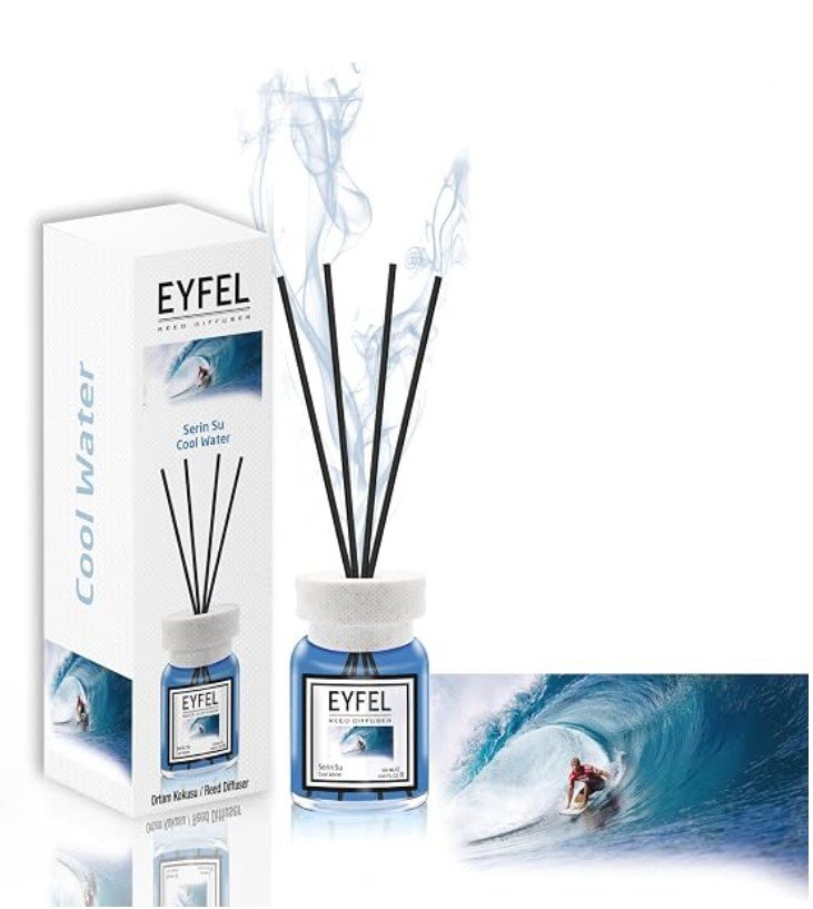 Eyfel Reed Diffuser 120ml - Cool Water