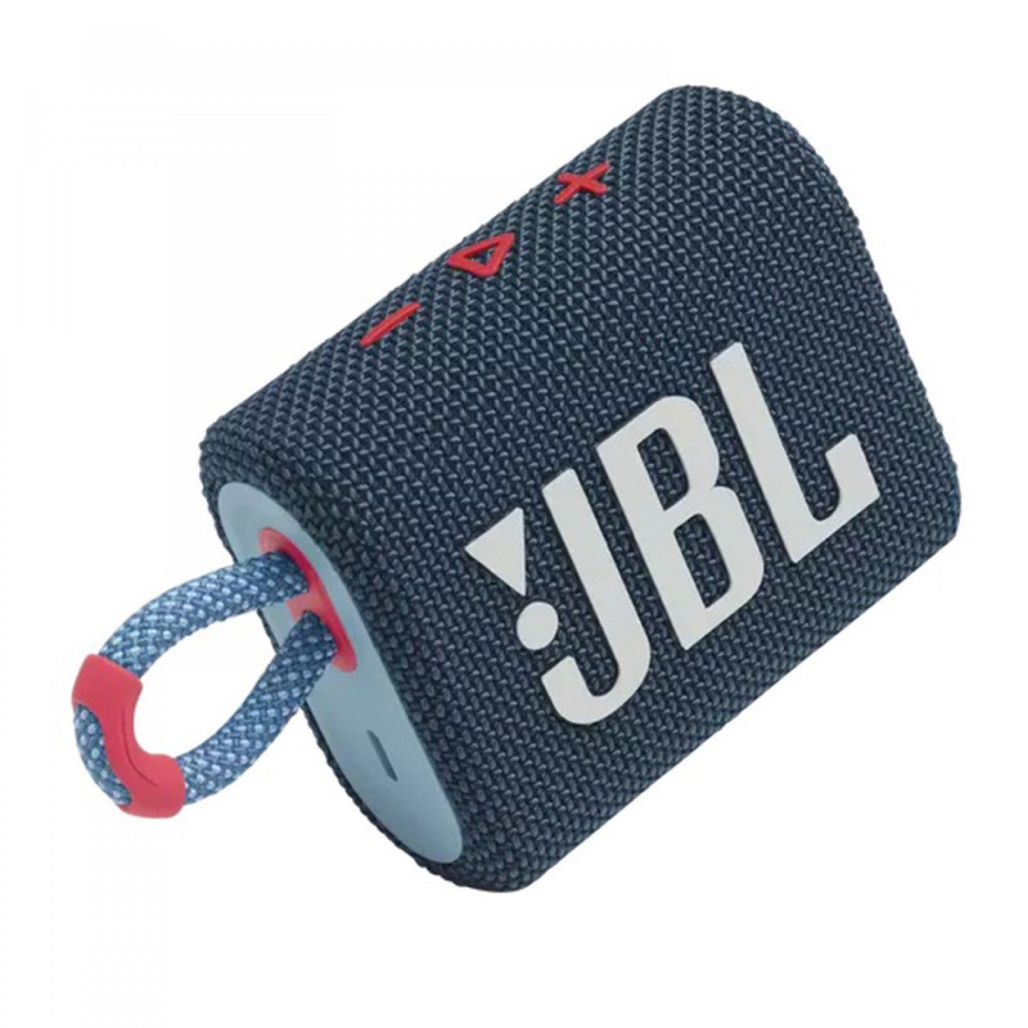 JBL GO 3 Portable Waterproof Wireless Speaker - Blue / Pink Rose