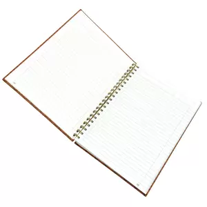 FIS Italian PU Spiral Cover University Books, 120 Sheets, 3 Subject, 8.5 x 11 Inch Size - FSUBPU3SBRD1