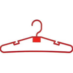 Royalford Hanger (5 Pcs) - Plastic - Red