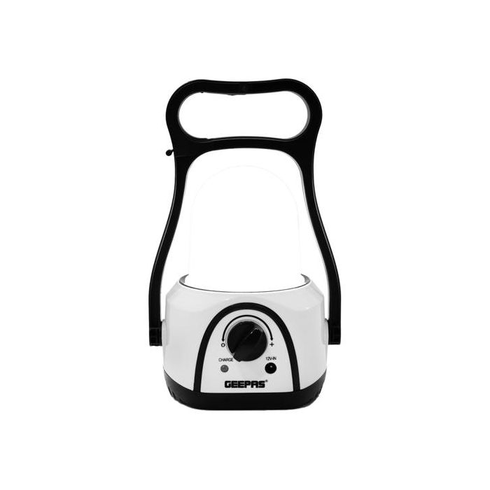 Geepas Portable LED Camping Lantern | Rechargeable Emergency Lantern With Light Dimmer Function & COB Luminous LEDs | Ideal For Outdoor, Power Outages & Camping | 20 Hours Working | 2 Years Warranty