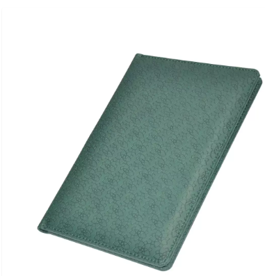 FIS Executive Bill Folder Green Color, Italian PU with Magnet Flap 150X245mm - FSCLBFGRD5
