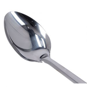 Royalford Serving Spoon - Stainless Steel - Silver - 33 CM