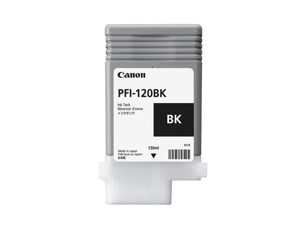 Canon PFI-120BK - Black Ink Cartridge (130ML)