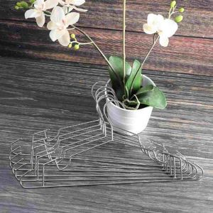 Royalford Metal Hanger Set 6 Pcs - Metal - Silver - RF2575