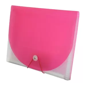 FIS Expanding Files With 7 Pockets and 6 Index Dividers Red Color, A4 (210 x 297 mm) Size - FSPG1309RE