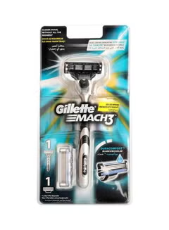 Mach3, Razors, Silver/Black