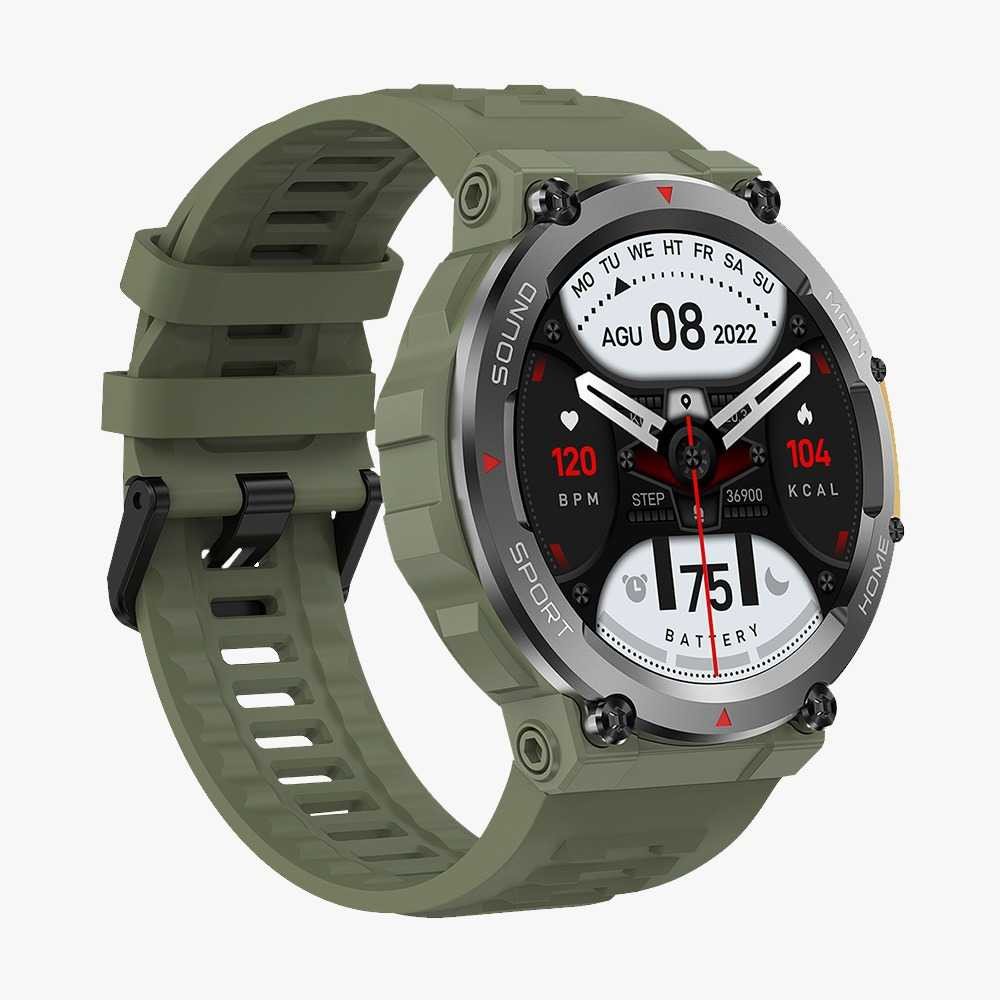 Green Lion Adventure Smart Watch - Green