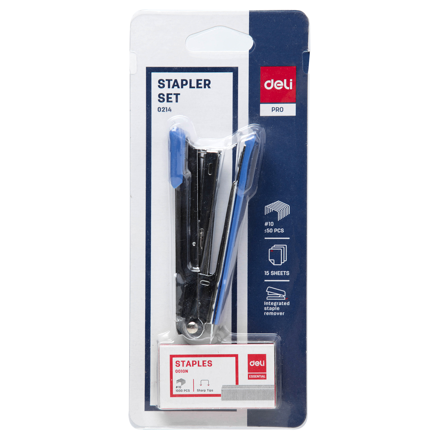 Deli-E0214 Stapler Set