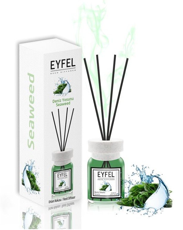 Eyfel Reed Diffuser 120ml - Seaweed