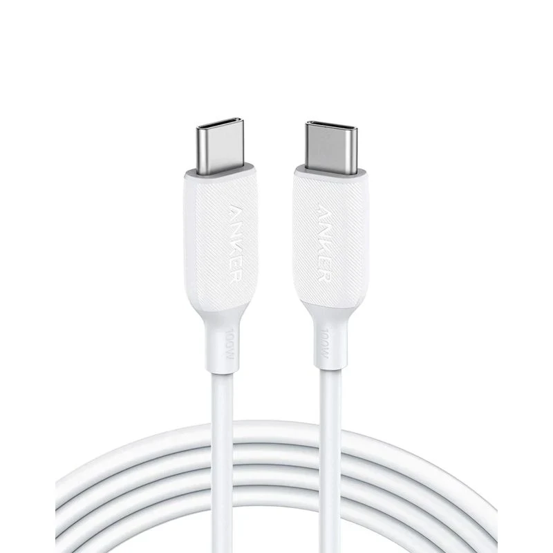 Anker Power Line III USB-C to USB-C 100W 2.0 Cable 6ft White
