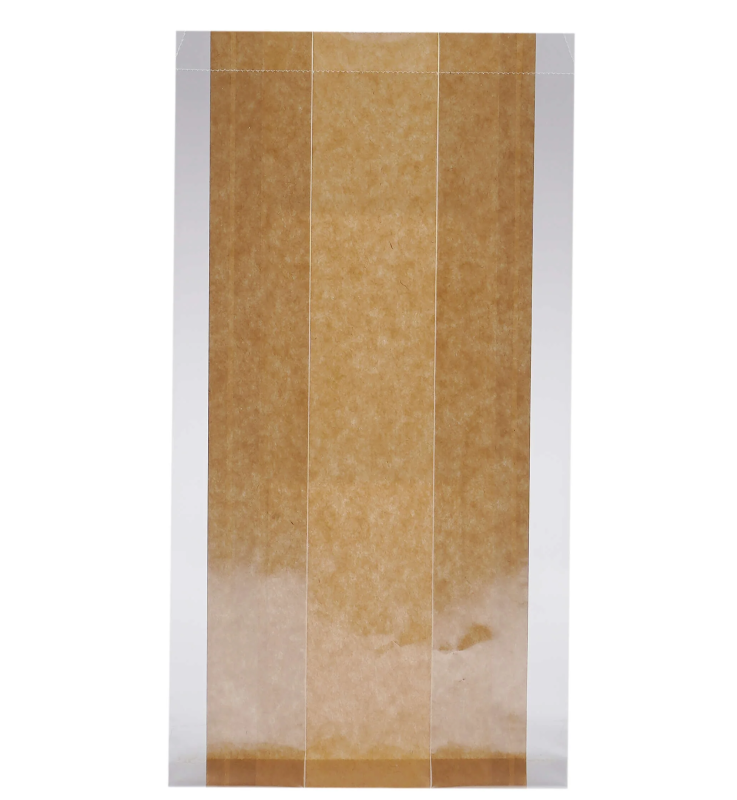 Clear Bakery Bag with Window 500 Pieces