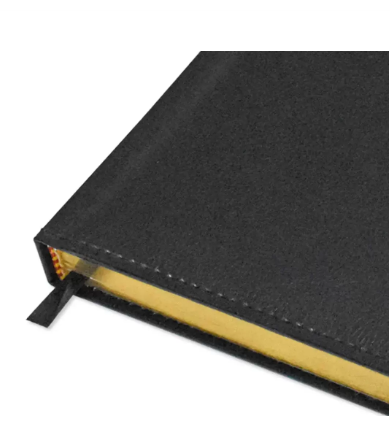 FIS A4 Golden Diary 2024 (English) Black - FSDI44EG24BK