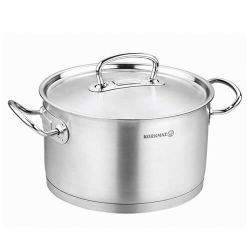 Korkmaz Proline Casserole 3.8 Litre - Stainless Steel - Silver