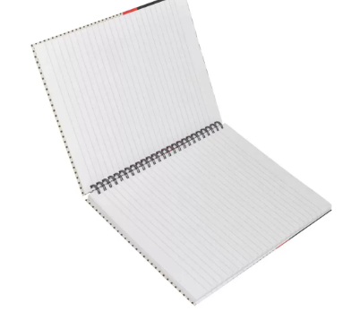 LIGHT Pack of 5 Spiral Hard Cover Notebook, Single Line, 9X7 Inches (22.86 X 20.32 CM) 100 Sheets -LINBS971709
