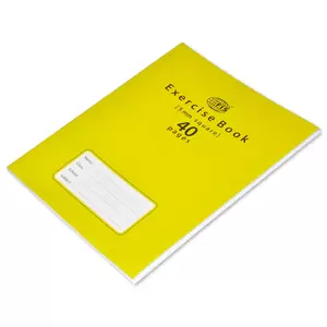 FIS Exercise Book, Pack of 24, Size:16 X 21 cm, 40 Pages, 5 mm Square - FSEBSQ05040N