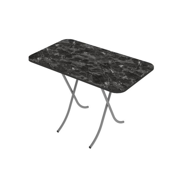 Rectangular Table, 120cm Marble Design Portable Table, RF10993 | Rectangular Kitchen Dining Table | Modern Small Coffee Table Living Room Accent Table With Metal Legs