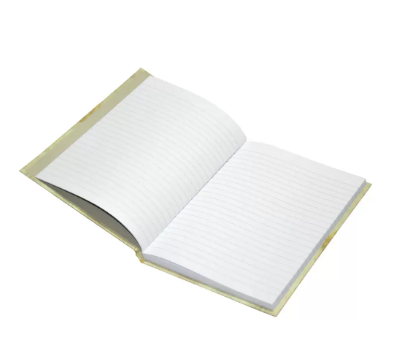 Light Hard Cover Notebook (Pack of 5 Pcs x 100 Sheets) Single Line, A5 Size - LINBA51808