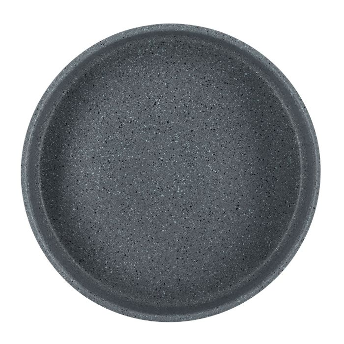 Royalford Round Baking Pan 28 Cm - Compact Design, Granite Non Stick Coating | Multiple Hob Compatibility & Oven Safe | Perfect For Cake, Pies, Pastas, Deep Dish Pizza & More