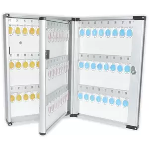 Fis Key Box Aluminium, 99 Keys Capacity, 308 X 101 X 456 mm - Fskcw-a1099