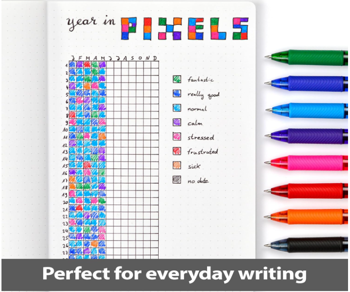 Pentel BLN105 EnerGel-X Liquid Gel Pen - 0.5mm Blue (12pcs/pack)