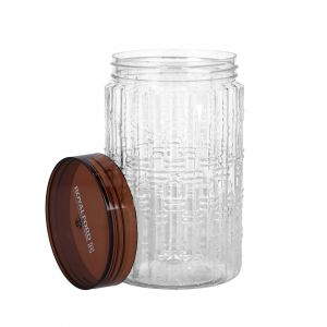 Royalford 1500Ml Christy Canister - Plastic - Clear